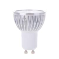 85-265V GU10 3W 300LM 3-LED Spot Light High Power LED Lamp Light Bulb