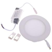 9W 900LM LED Round Ceiling Panel Light with Power Drive