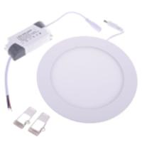 12W 1200LM LED Round Ceiling Panel Light with Power Drive