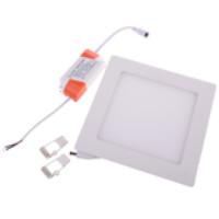 12W 1200LM LED Square Ceiling Panel Light with Power Drive