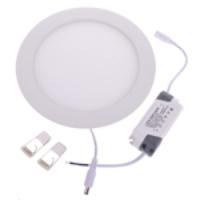 15W 1500LM LED Round Ceiling Panel Light with Power Drive