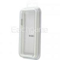 Clear Protective Frame Skin Case Bumper for iPhone 4G White 