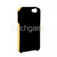 Aluminum Protective Case with Fabric Lining Golden for iPhone 4G 