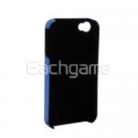 Aluminum Protective Case with Fabric Lining Dark Blue for iPhone 4G 