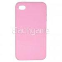 Protective Clear Case Cover Pink for iPhone 4 