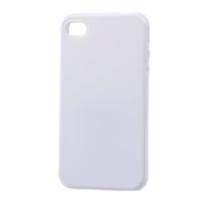 Protective Clear Case Cover White for iPhone 4 