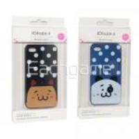 Protective Case Cover Lovers Cat Heads for iPhone 4(2pcs)