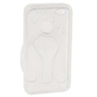 Clean Protective Case Cover Slipper White for iPhone 4G