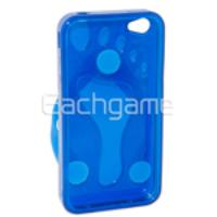 Clean Protective Case Cover Slipper Dark Blue for iPhone 4G