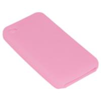 Clean Protective Silicone Case Light Pink for iPhone 4