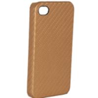 Protective Case Cove Twill-weave Golden for iPhone 4G