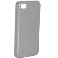 Protective Case Cove Twill-weave Silver for iPhone 4G