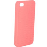 Perforated Protective Case Cover Light Red for iPhone 4G