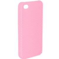 Perforated Protective Case Cover Light Pink for iPhone 4G