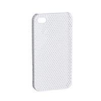 Perforated Protective Case Cover White for iPhone 4G