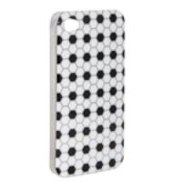 Smooth Protective Case Cover Honeycomb Black Square for iPhone 4G