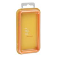 Protective Frame Bumper Case Orange for iPhone 4S/4G