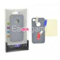 Pure Frosted Case Cover Gray for iPhone 4G Clearance