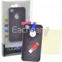 Pure Frosted Case Cover Purple for iPhone 4G Clearance