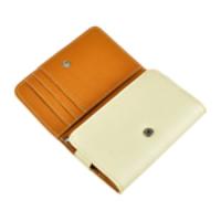 Leathery Protective Case Cover Wallet Purse White for iPhone 4G