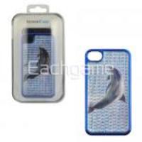 Protective Case Back Cover Dolphin for iPhone 4S/4G