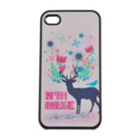 Protective Case Back Cover Deer for iPhone 4S/4G