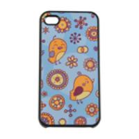 Protective Case Back Cover Chick Blue for iPhone 4S/4G