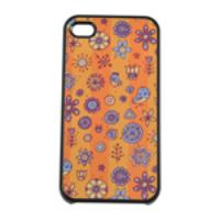 Protective Case Back Cover Chick Orange for iPhone 4S/4G