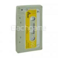 Retro Tape Protective Silicone Case for iPhone 5 Gray