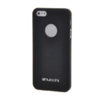 Colorful Anuoshi Stylish Protective Case for iPhone 5 Black