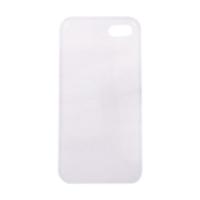 Fashion Transparent Back Case Slim Cover TPU for iPhone 5C White