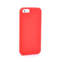 Soft Silicone Protective Case Skin Cover for iPhone 5 - Red