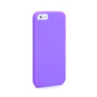 Soft Silicone Protective Case Skin Cover for iPhone 5 - Purple