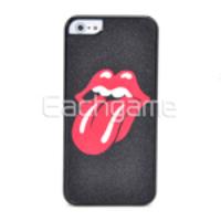 Matte Glitter Protective Case Shell Cover for iPhone 5 - Exaggerated M