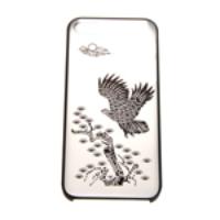 Laser Carving Hard Case Back Cover for iPhone 5 - Glede