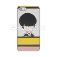 Colorful Relievo Hard Case Back Cover for iPhone 5 - Bus Boy