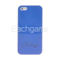 Glitter Protective Case Hard Shell Cover for iPhone 5 - Blue