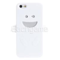 Angel Soft Silicone Case Shell Cover for iPhone 5 - White