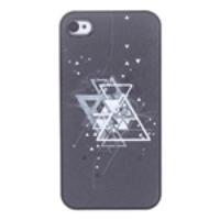 Hard Protective Case Back Cover for iPhone 4 - Magic Triangle