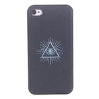 Hard Protective Case Back Cover for iPhone 4 - Cartoon Eye