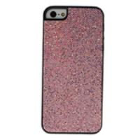 Paillette Style Protective Case Back Cover for iPhone 5 - Pink