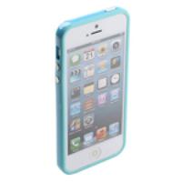 Vivid Protective Bumper Case for iPhone 5 - Sky Blue