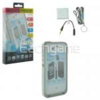 Waterproof Case with Carrying Strap for iPhone 4/4S White