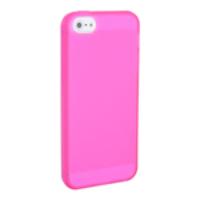 Two-Sided Frosted TPU Back Case Cover for iPhone 5 Rose