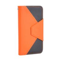 Color Matching PU Leather Case Cover for iPhone 5 Orange