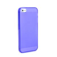 Protective Ultra-Thin TPU Case Cover for iPhone 5 Purple