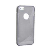 Protective S-Line TPU Case Cover for iPhone 5 Gray