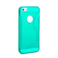 Protective S-Line TPU Case Cover for iPhone 5 Green