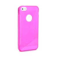 Protective S-Line TPU Case Cover for iPhone 5 Rose