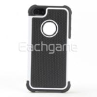 Stylish Two-Tone Case Cover for iPhone 5 White